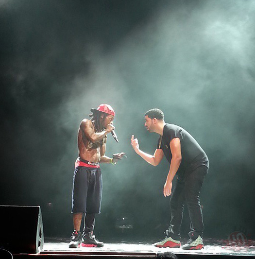 Lil Wayne & Drake Perform Live In Tampa Florida On Their Joint Tour