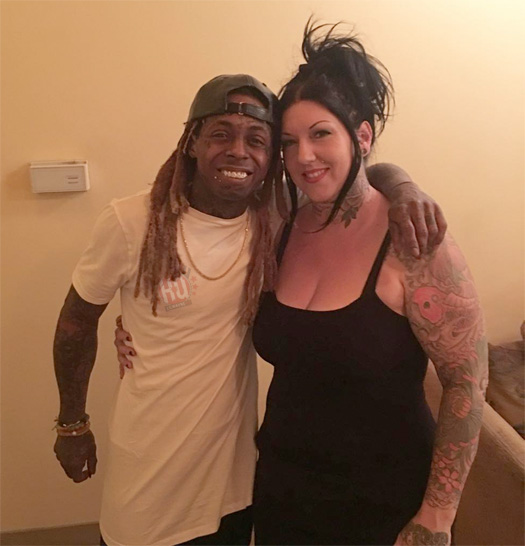 Lil Wayne Tattoos A Pair Of Glasses On His Forehead, Gets His Lip Re-Pierced