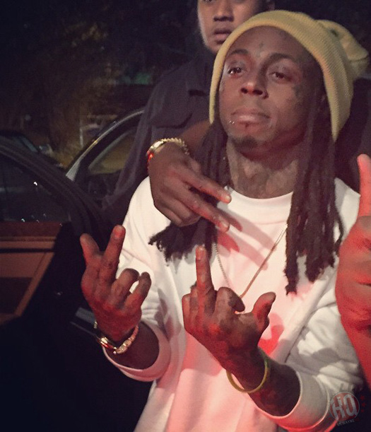Lil Wayne Hits Up Tease Gentlemen Club To Celebrate Kidd Kidd Birthday
