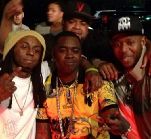 Lil Wayne Hits Up Tease Gentlemen Club To Celebrate Kidd Kidd Birthday