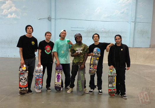 Lil Wayne Stops By The Berrics Skatepark In Los Angeles For A Skating Session