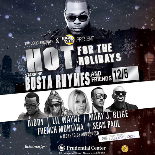 Lil Wayne To Perform Live At Busta Rhymes & Hot 97 Hot For The Holidays Concert In New Jersey