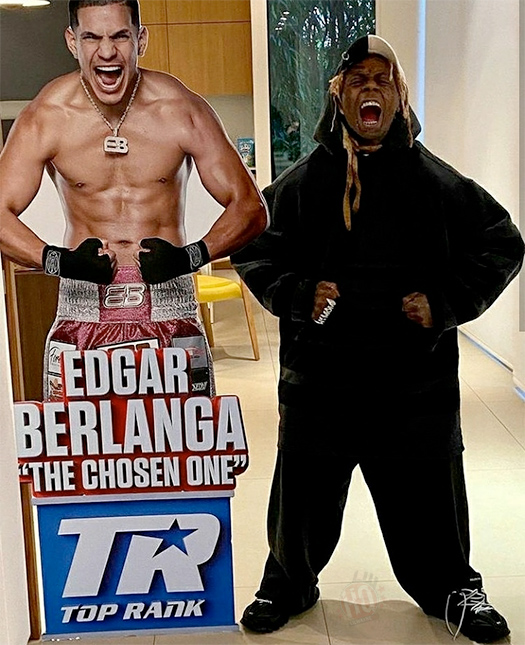 Lil Wayne To Perform Live & Walk Edgar Berlanga To The Ring For His Fight Against Demond Nicholson