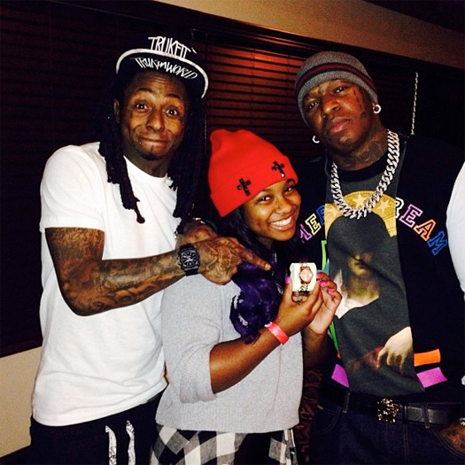 Lil Wayne & Toya Wright Put On A Surprise Birthday Party For Their Daughter Reginae