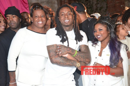 Lil Wayne & Toya Wright Throw A Sweet 16 Birthday Bash For Their Daughter Reginae