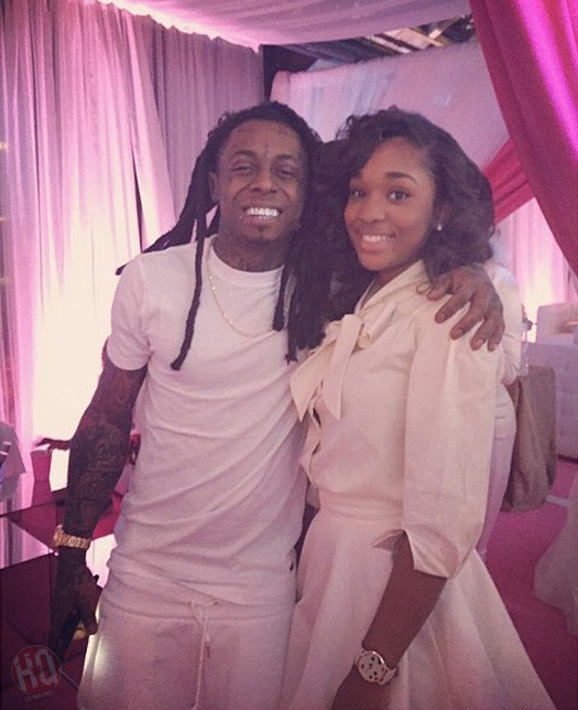 Lil Wayne & Toya Wright Throw A Sweet 16 Birthday Bash For Their Daughter Reginae