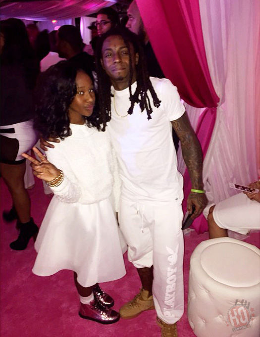 Lil Wayne & Toya Wright Throw A Sweet 16 Birthday Bash For Their Daughter Reginae