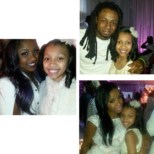 Lil Wayne & Toya Wright Throw A Sweet 16 Birthday Bash For Their Daughter Reginae