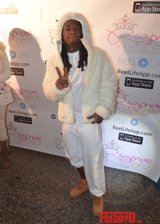 Lil Wayne & Toya Wright Throw A Sweet 16 Birthday Bash For Their Daughter Reginae