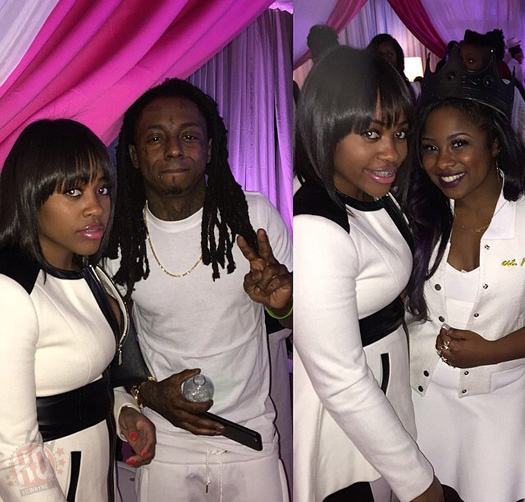 Lil Wayne & Toya Wright Throw A Sweet 16 Birthday Bash For Their Daughter Reginae