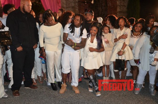 Lil Wayne & Toya Wright Throw A Sweet 16 Birthday Bash For Their Daughter Reginae