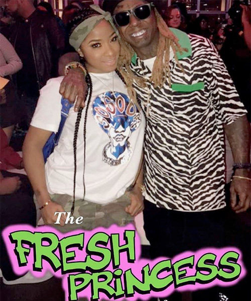 Lil Wayne & Toya Wright Throw A 90s Themed Birthday Bash For Their Daughter Reginae 18th Birthday