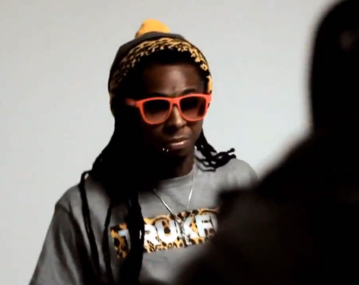 Behind The Scenes Of Lil Wayne Photo Shoot With TRUKFIT