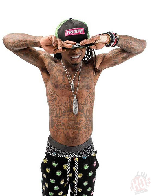 Lil Wayne Photo Shoot With His TRUKFIT Clothing Line