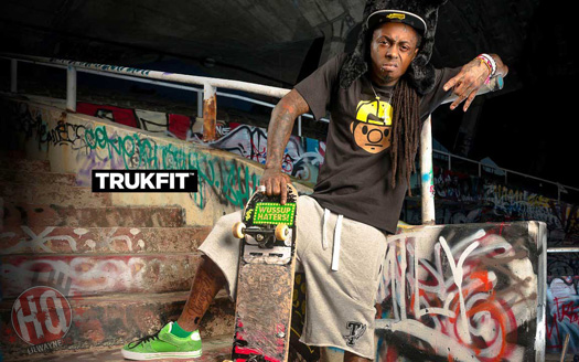 Lil Wayne Photo Shoot With His TRUKFIT Clothing Line