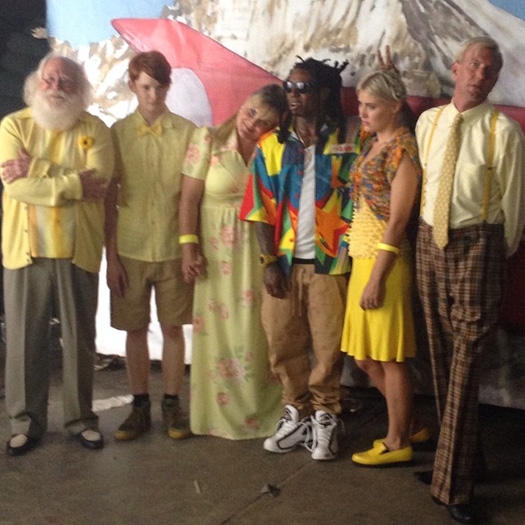 Lil Wayne, Tyga & Nicki Minaj Shoot Senile Music Video