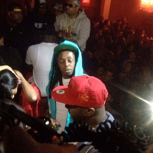 Lil Wayne Attends The Velvet Room In Chamblee Georgia