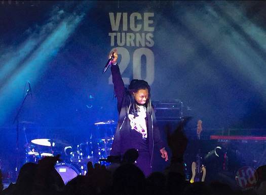 Lil Wayne Performs At VICE 20th Birthday Bash In Brooklyn New York