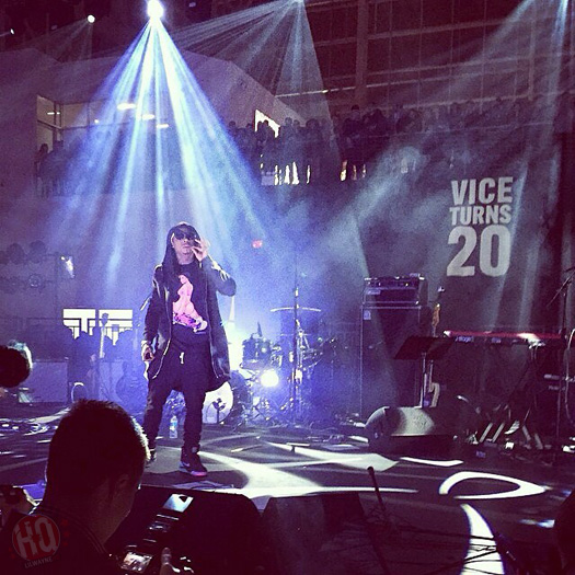 Lil Wayne Performs At VICE 20th Birthday Bash In Brooklyn New York