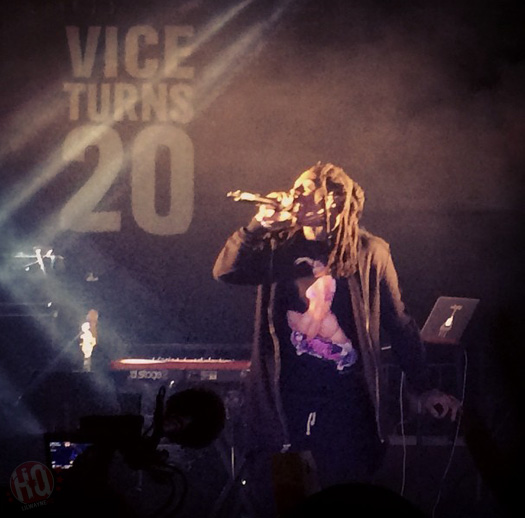 Lil Wayne Performs At VICE 20th Birthday Bash In Brooklyn New York