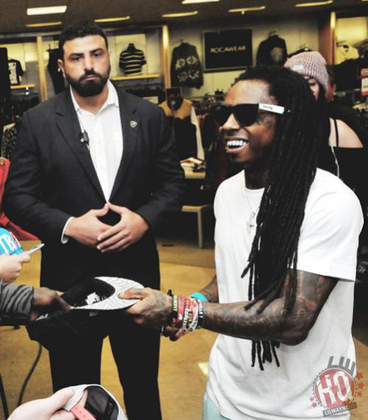 Lil Wayne Visits Dillards Store In Louisville To Promote His TRUKFIT Clothing Line