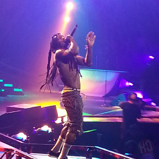 Lil Wayne Performs Live In Washington On Americas Most Wanted Tour