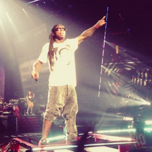 Lil Wayne Performs Live In Washington On Americas Most Wanted Tour