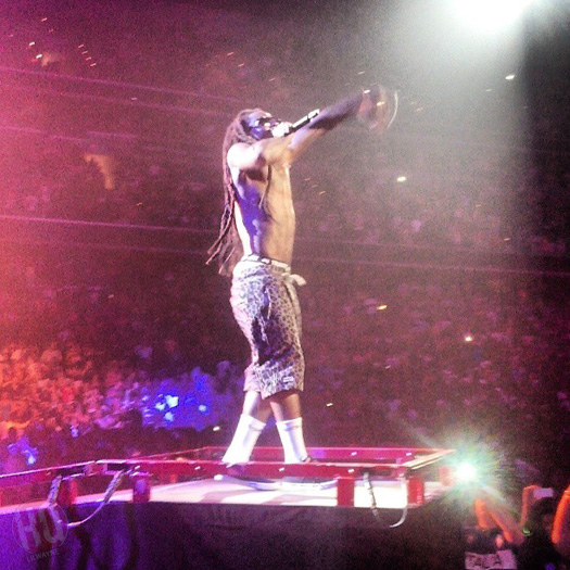 Lil Wayne Performs Live In Washington On Americas Most Wanted Tour