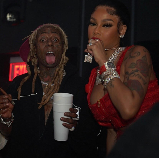Lil Wayne Welcomes New Signee Mellow Rackz To Young Money At LIV In Miami