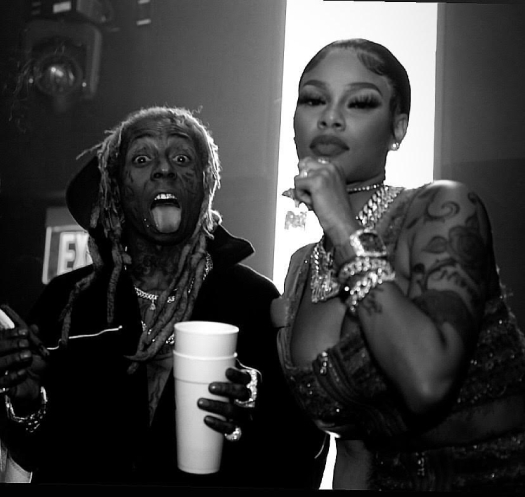 Lil Wayne Welcomes New Signee Mellow Rackz To Young Money At LIV In Miami