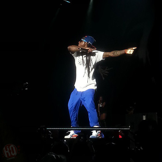 Lil Wayne Performs Live In West Palm Beach On Americas Most Wanted Tour