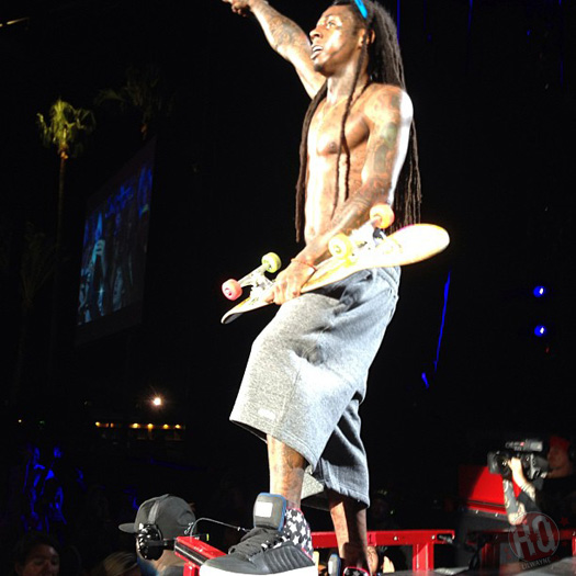 Lil Wayne Performs Live In West Palm Beach On Americas Most Wanted Tour