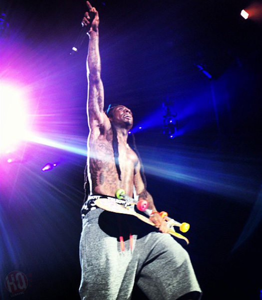 Lil Wayne Performs Live In West Palm Beach On Americas Most Wanted Tour