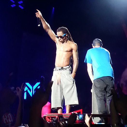 Lil Wayne Performs Live In West Palm Beach On Americas Most Wanted Tour