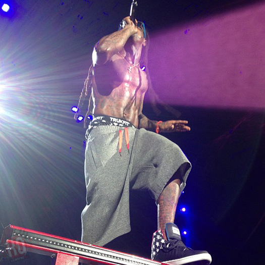 Lil Wayne Performs Live In West Palm Beach On Americas Most Wanted Tour