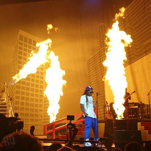 Lil Wayne Performs Live In West Palm Beach On Americas Most Wanted Tour