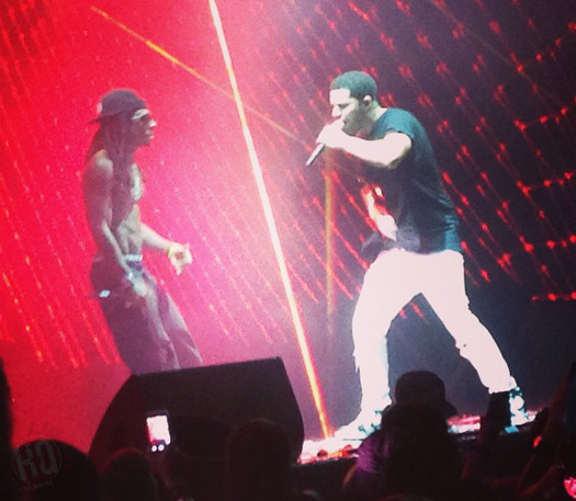 Lil Wayne & Drake Perform Live In West Palm Beach Florida On Their Joint Tour