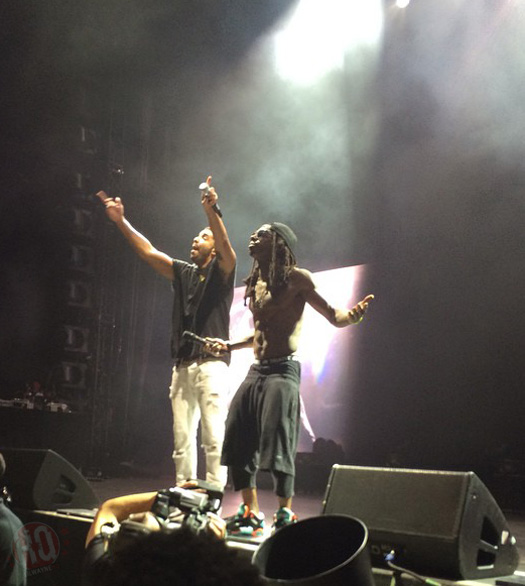 Lil Wayne & Drake Perform Live In West Palm Beach Florida On Their Joint Tour