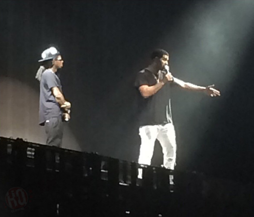 Lil Wayne & Drake Perform Live In West Palm Beach Florida On Their Joint Tour