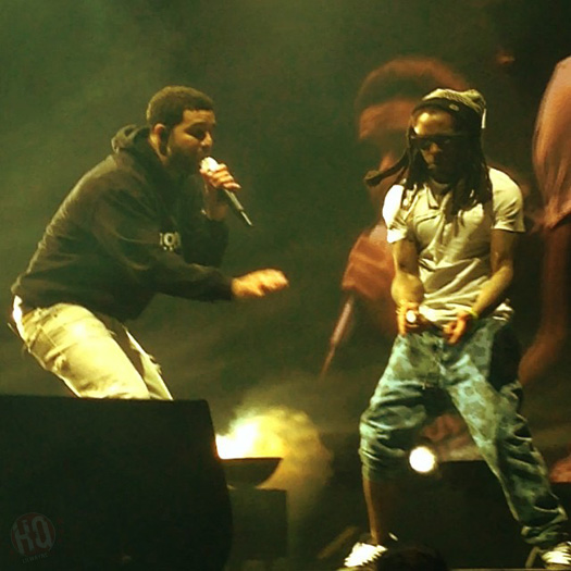 Lil Wayne & Drake Perform Live In West Valley City Utah On Their Joint Tour