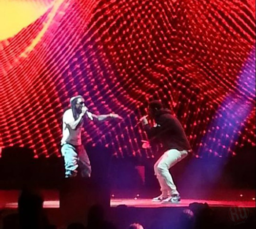 Lil Wayne & Drake Perform Live In West Valley City Utah On Their Joint Tour