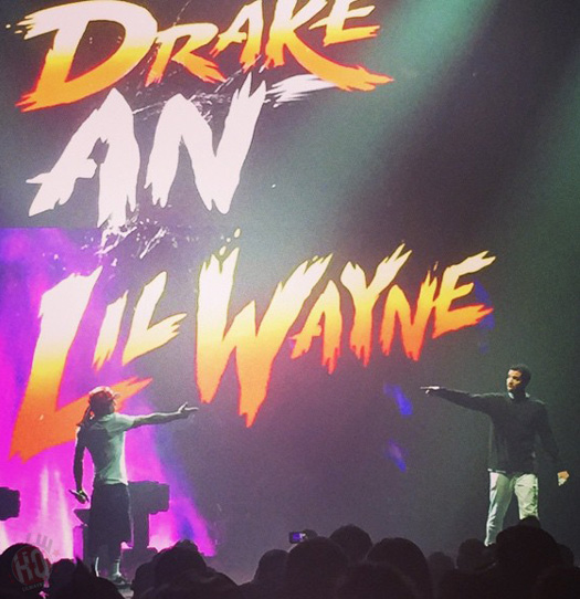 Lil Wayne & Drake Perform Live On The Final Stop Of Their Joint Tour In Houston