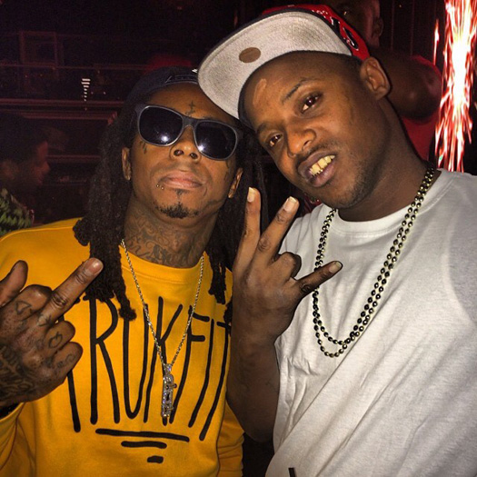 Lil Wayne Attends Yo Gotti Album Release Party At Bamboo Nightclub