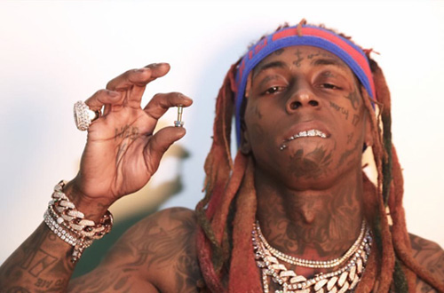 Lil Wayne & Young Money Shoot A New Music Video At Diamond Supply Co Skate Park