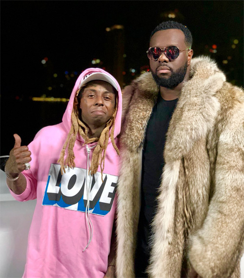 Maitre Gims & Lil Wayne Shoot A Corazon Music Video In Miami