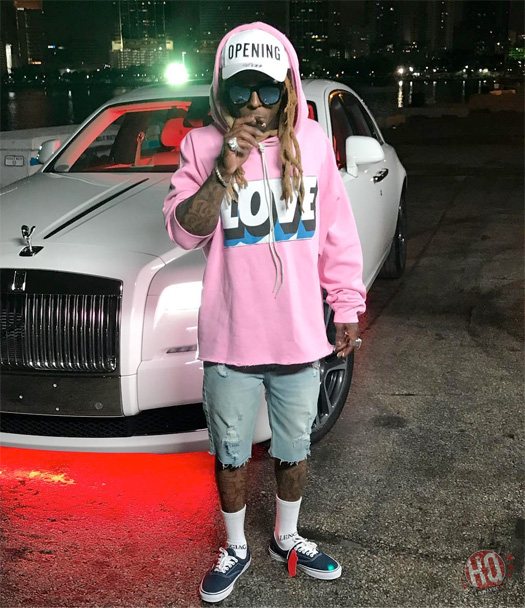 Maitre Gims & Lil Wayne Shoot A Corazon Music Video In Miami