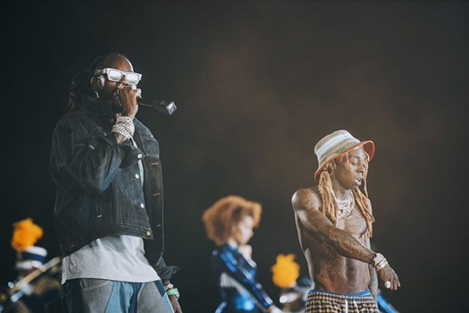 More Behind The Scenes Photos From On Set Of 2 Chainz & Lil Wayne Money Maker Video Shoot