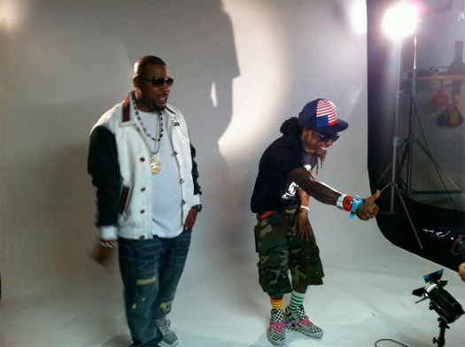 On Set Of NOREs Finito Video Shoot Feat Lil Wayne