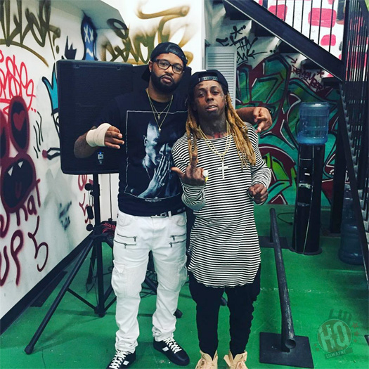 On Set Of Dizzy & Lil Wayne Heaven Video Shoot In Miami