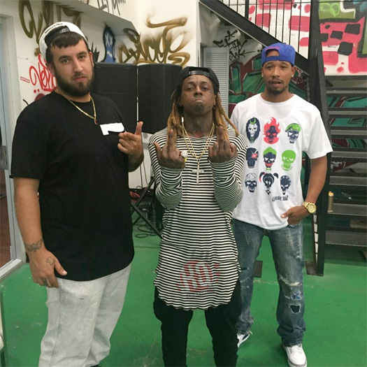 On Set Of Dizzy & Lil Wayne Heaven Video Shoot In Miami